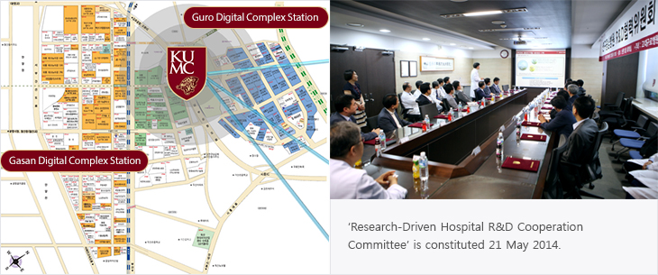 Guro Digital Complex Station, Research-Driven Hospital R&D Cooperation Committee’ is constituted 21 May 2014.
