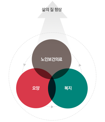 노인보건의료·요양·복지 → 삶의 질 향상